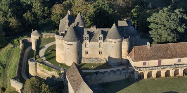 Château de Fénelon Vues Aeriennes