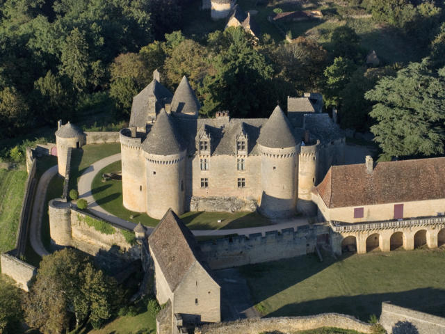 Château de Fénelon Vues Aeriennes