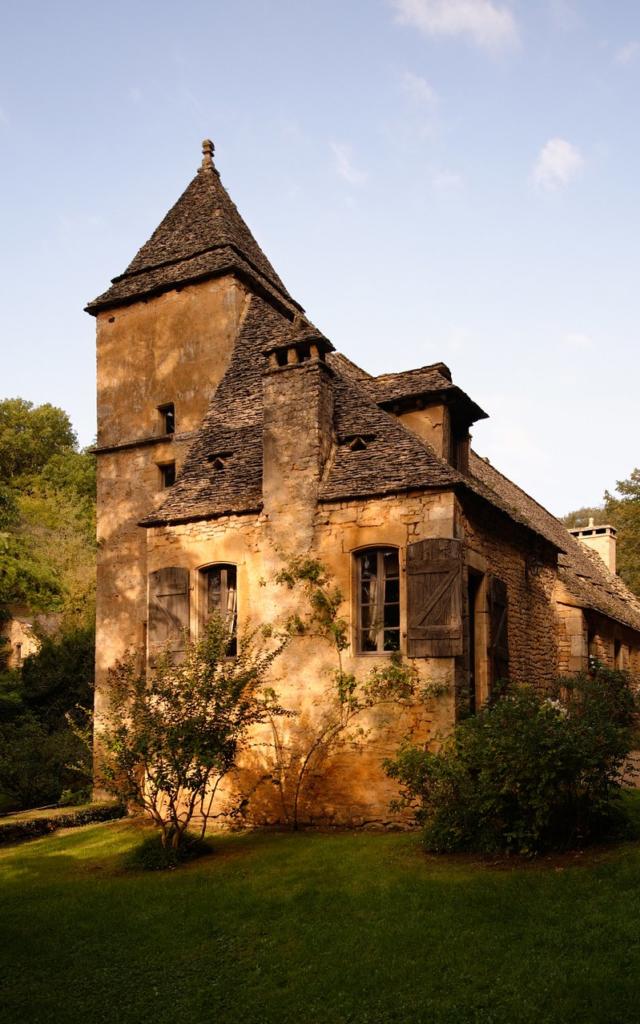 Façade Arriéré du Château reconstruite