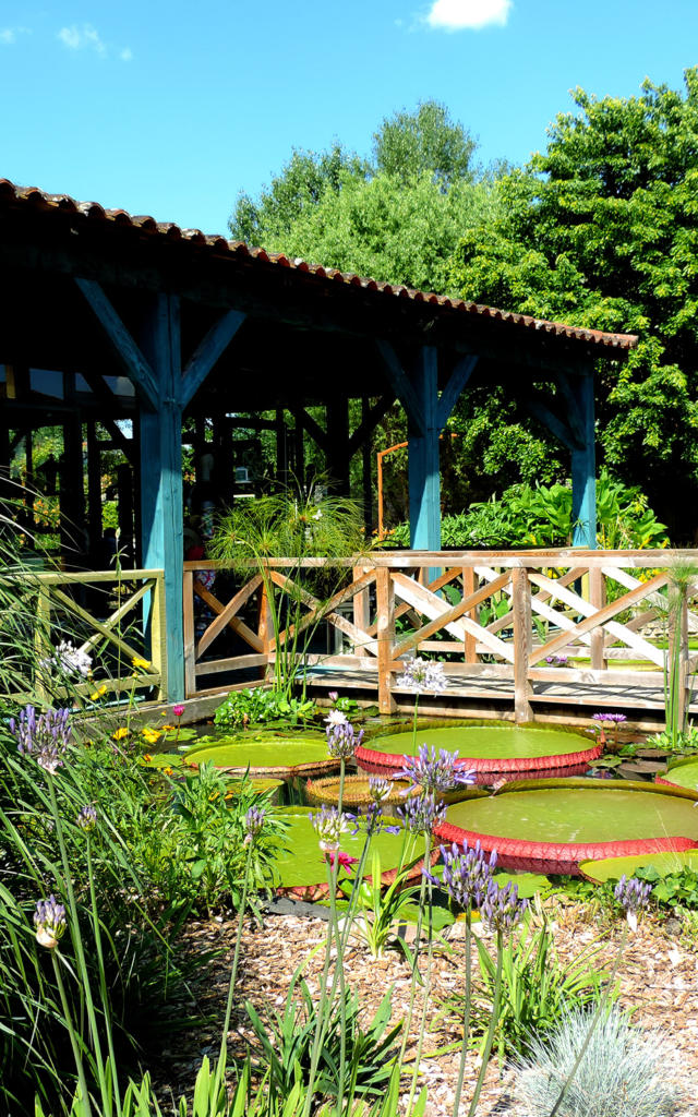 Accueil pavillon des Jardins d'Eau