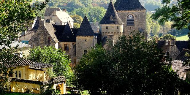 Vue du Château de Saint Génies