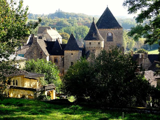 Vue du Château de Saint Génies