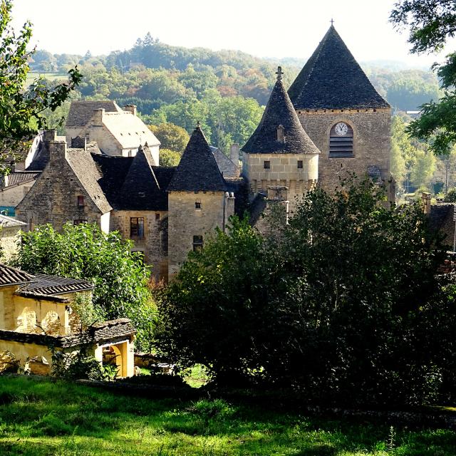 Vue du Château de Saint Génies