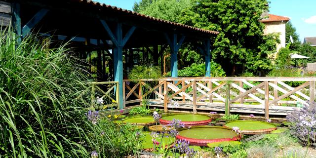 Accueil pavillon des Jardins d'Eau