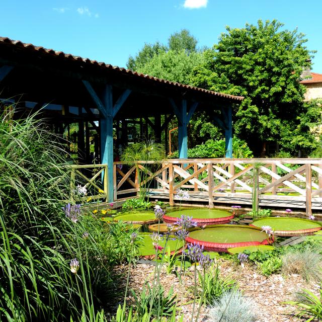 Accueil pavillon des Jardins d'Eau