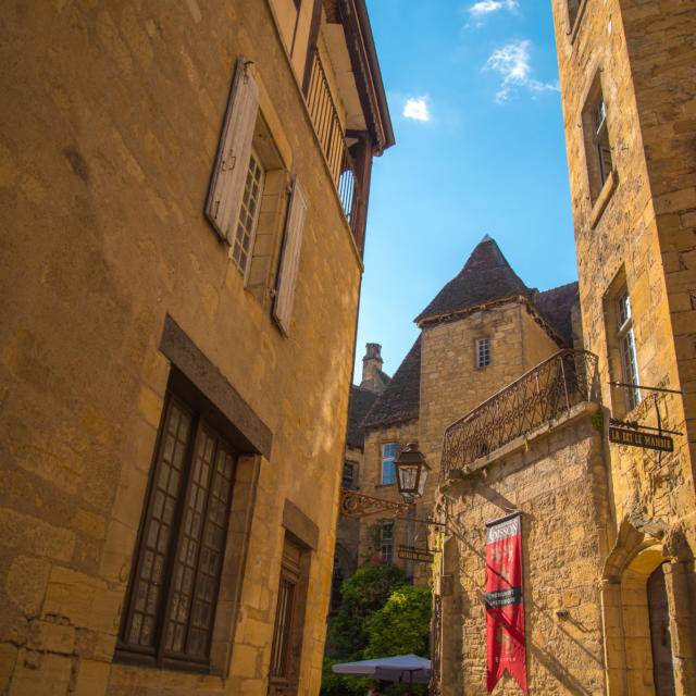 Rues De Pierres Ocres De Sarlat