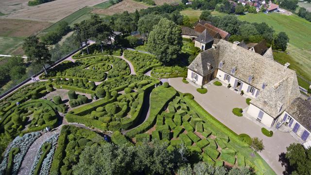 Jardins de Marqueyssac du ciel