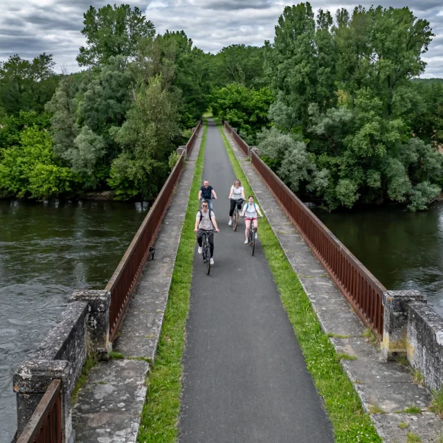 Pont voie verte de Groléjac